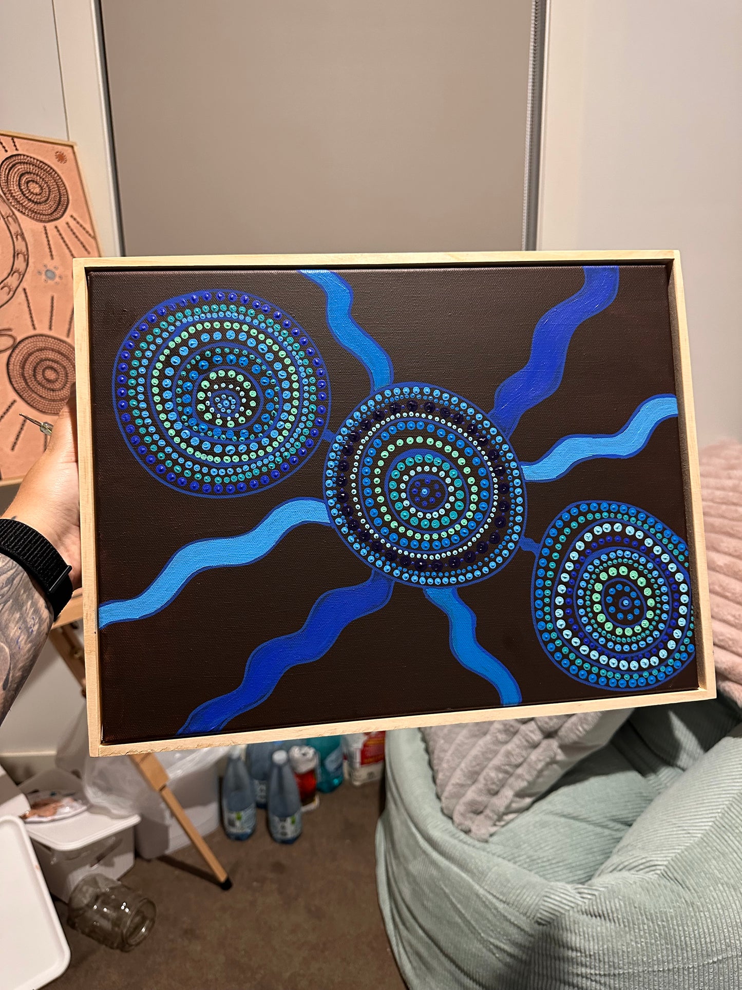 Waterways Ngunnawal Land - Original Artwork
