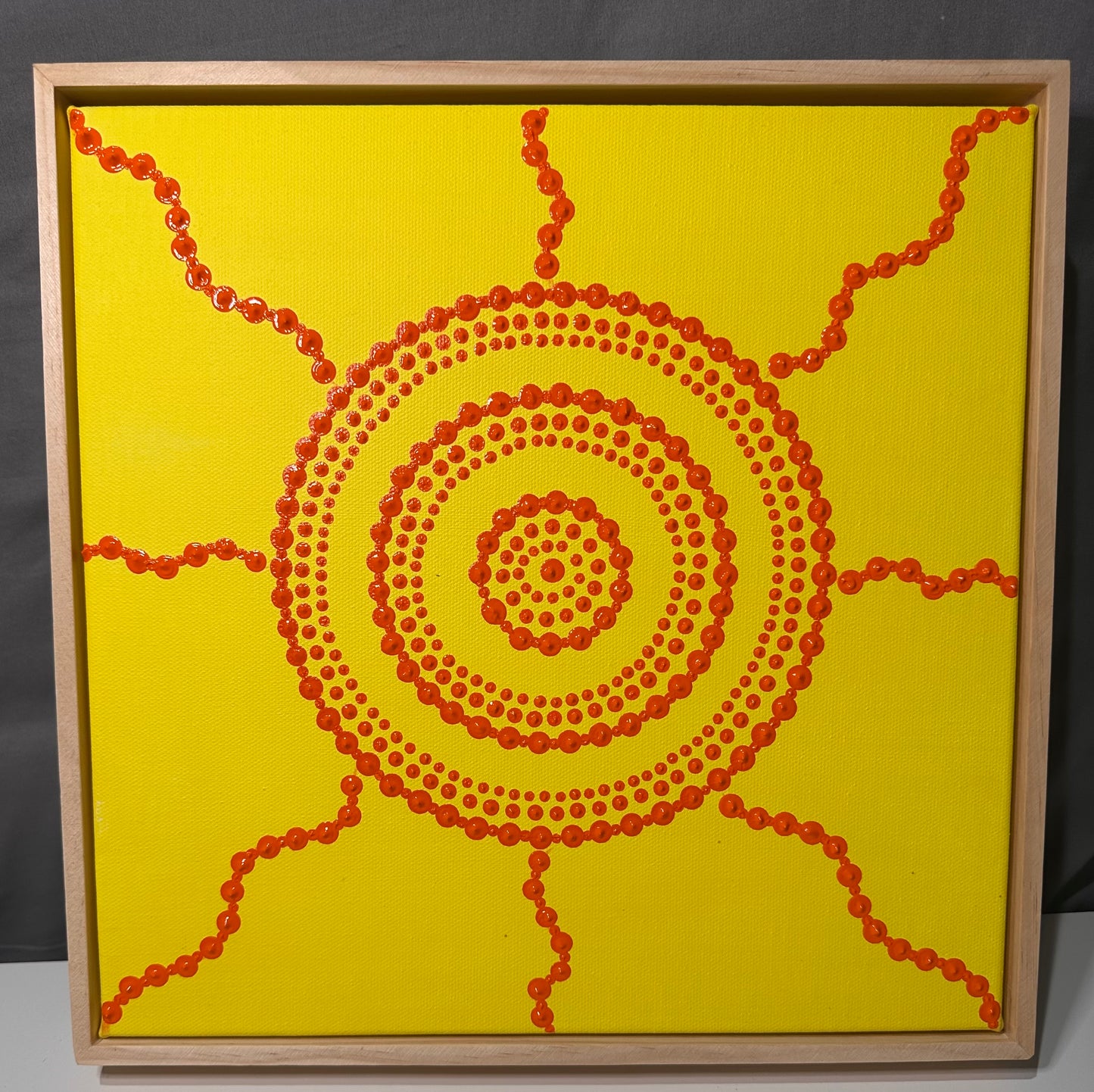 Winyu - Yellow/Orange - Original Artwork