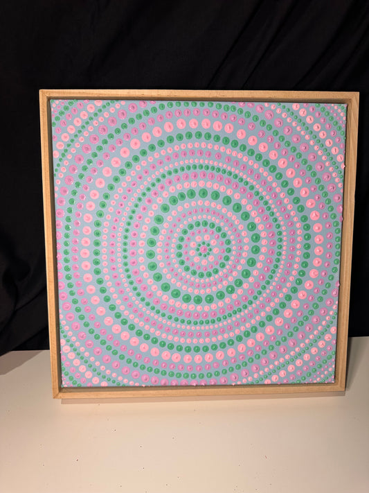 We Are One - Original Artwork - Pastel Colourway