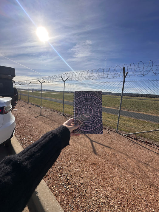 A5 Lined Notebook - We Are One design