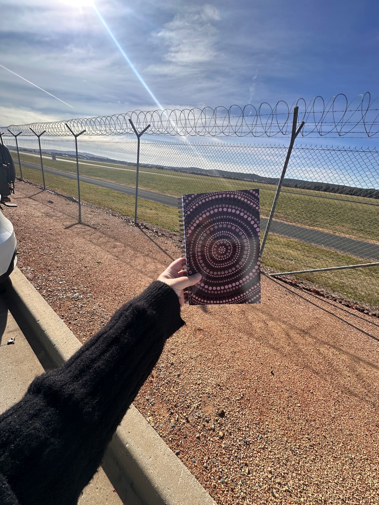 A5 Lined Notebook - We Are One design