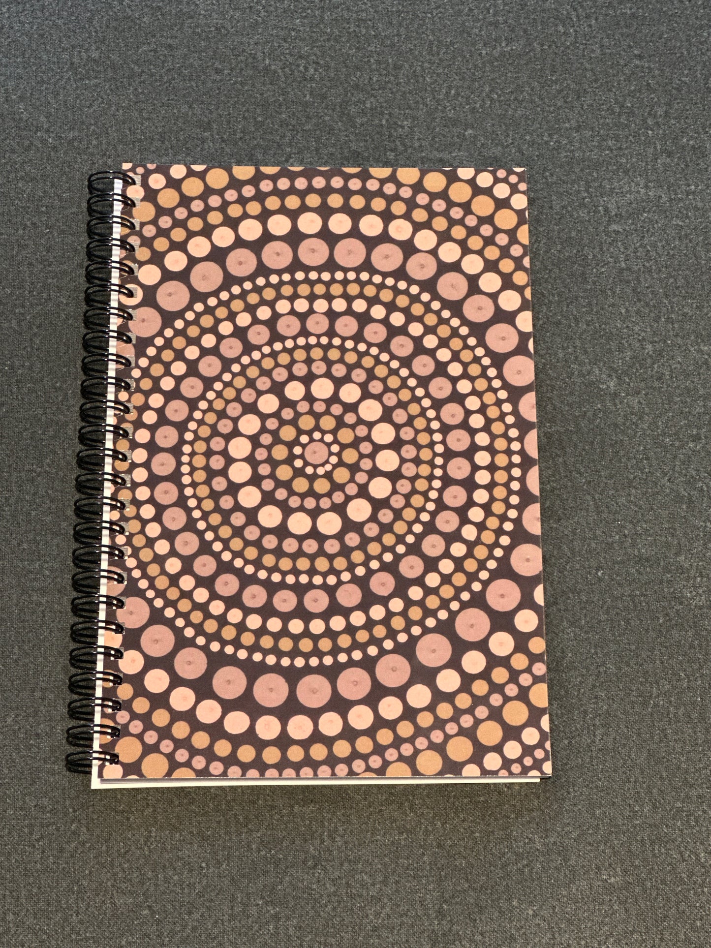 A5 Lined Notebook - We Are One design