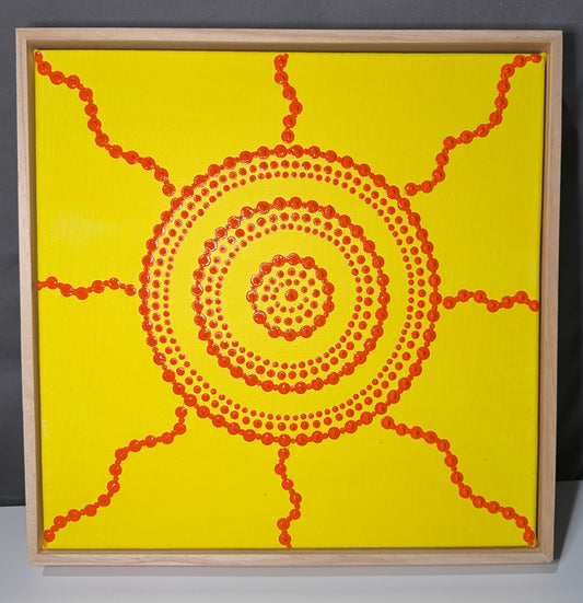 Winyu - Yellow/Orange - Original Artwork