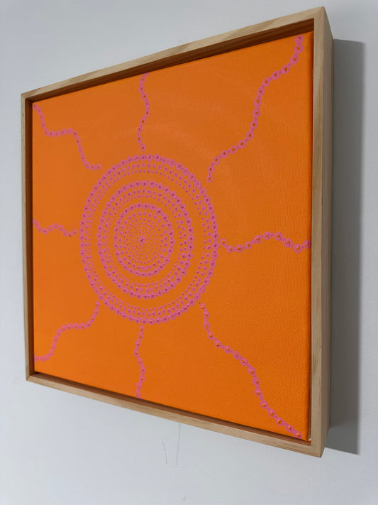 Winyu - Orange/Pink - Original Artwork