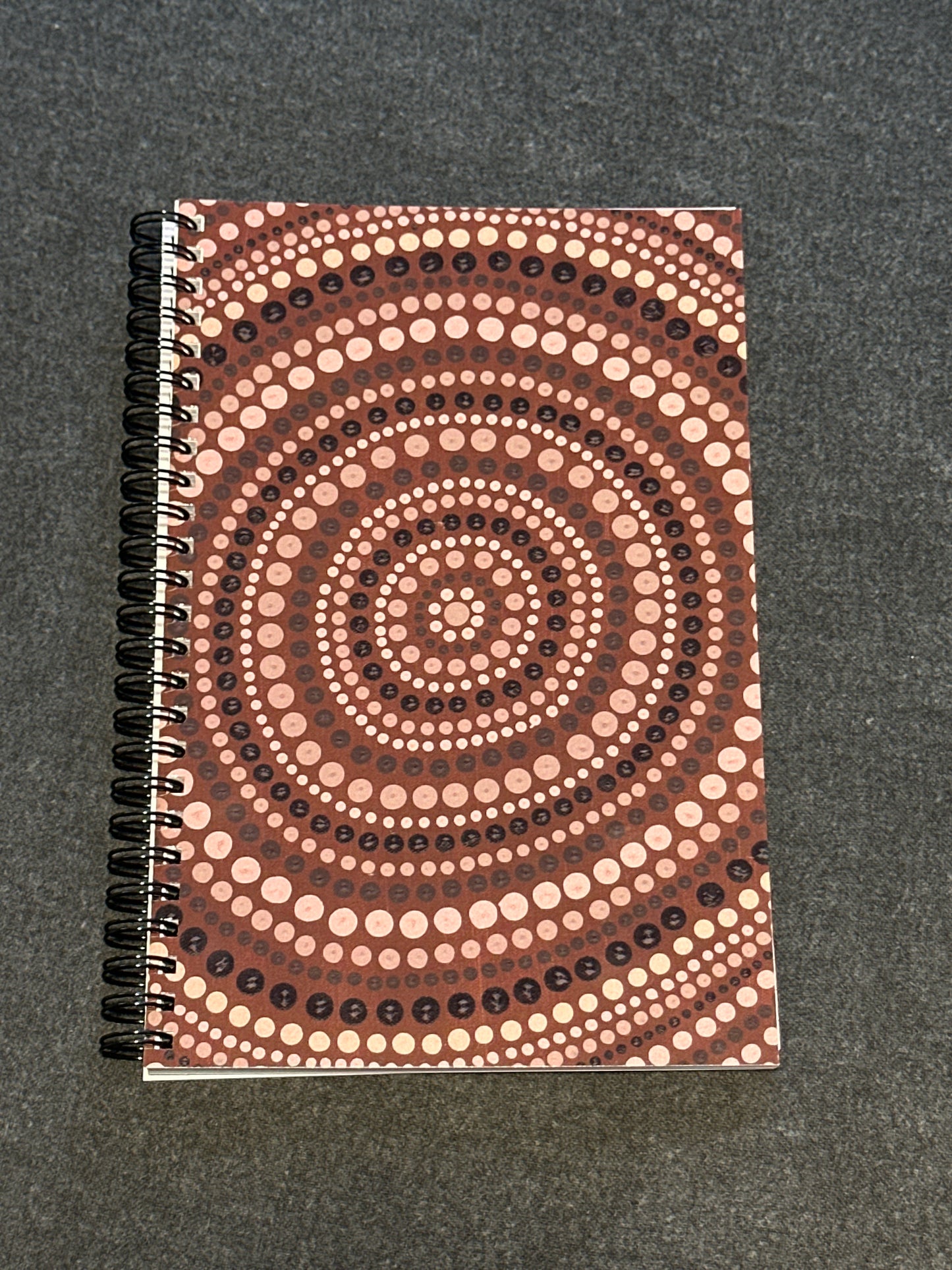 A5 Lined Notebook - We Are One design