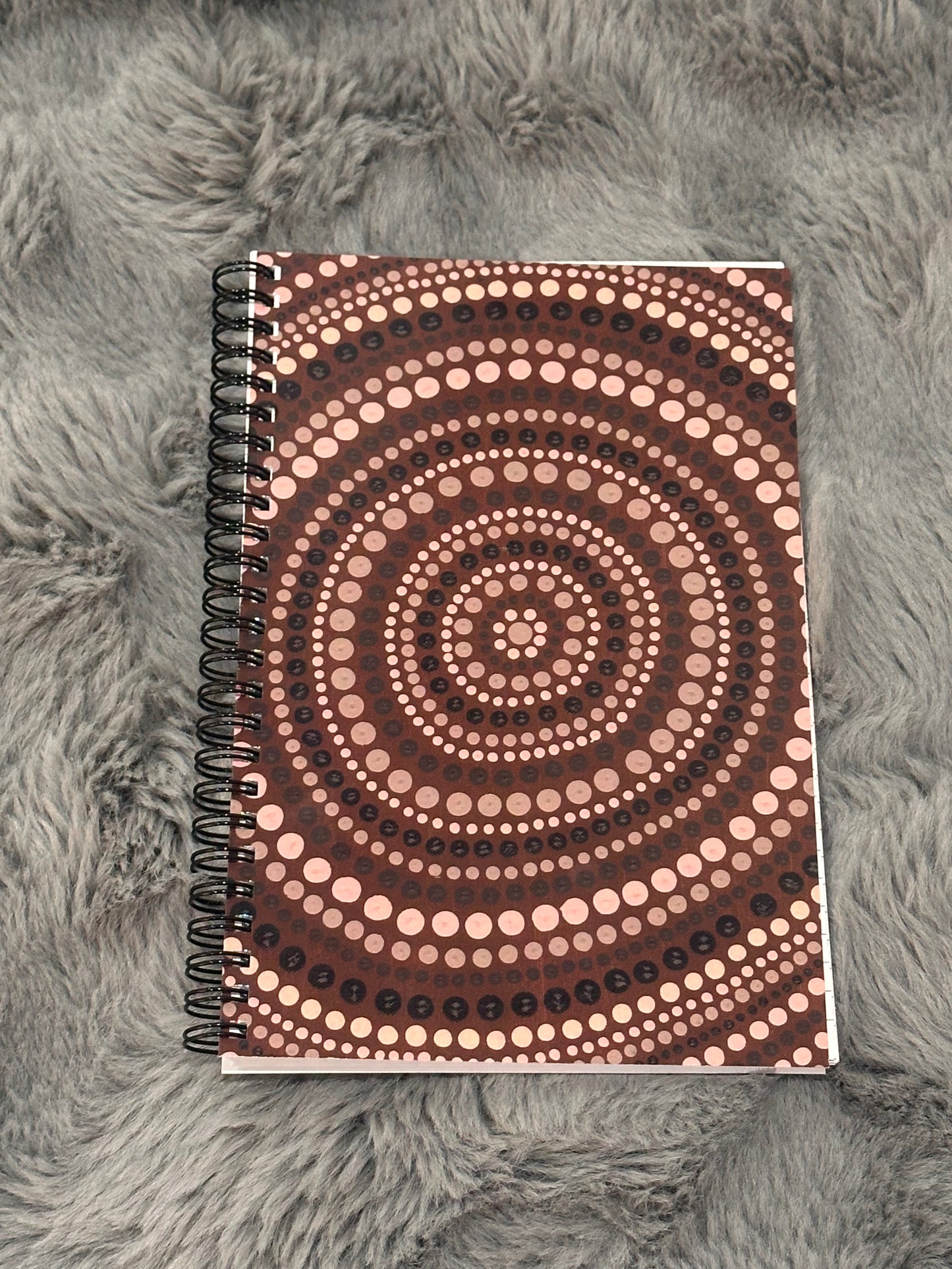 A5 Lined Notebook - We Are One design