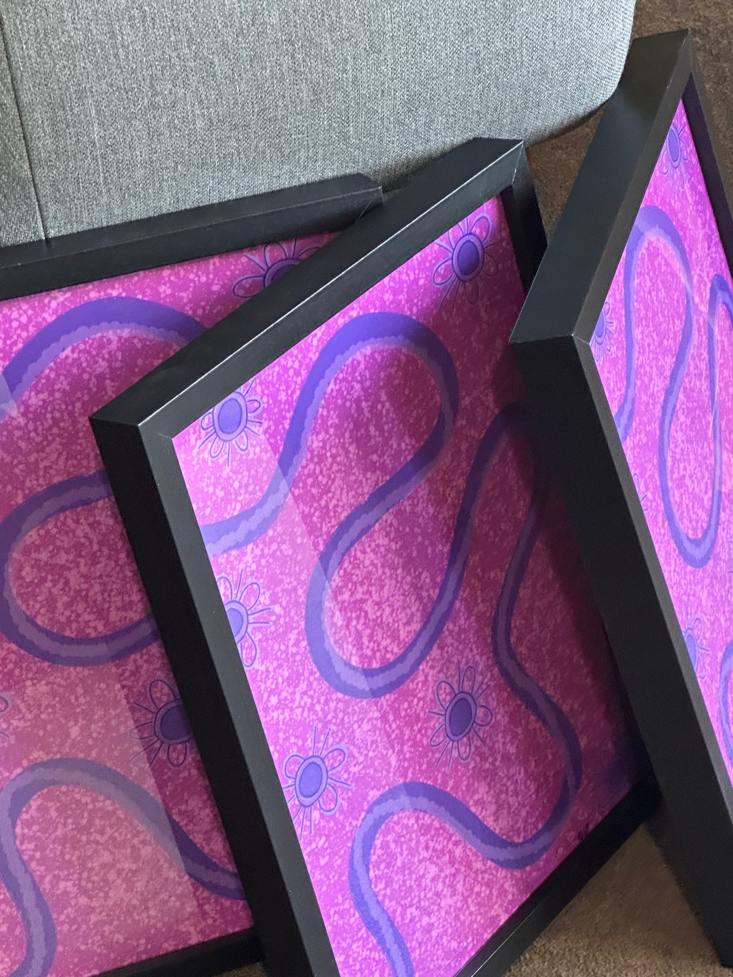 Journeys - A3 Framed Digital Art